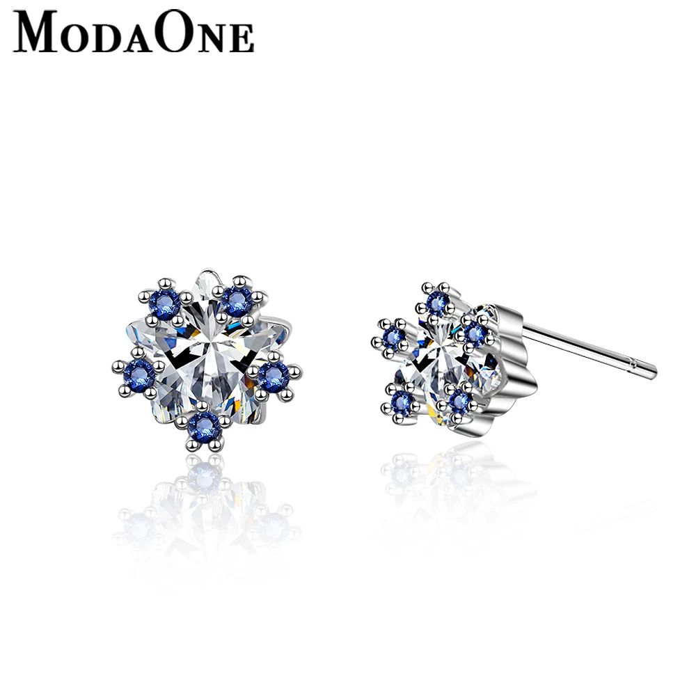 ModaOne Royal Blue Elegant Zircon Five Pointed Star Stud Earring For Women 925 Sterling Silver Jewelry Gift mujer brincos
ModaOne Royal Blue Elegant Zircon Five Pointed Star Stud Earring For Women 925 Sterling Silver Jewelry Gift mujer brincos