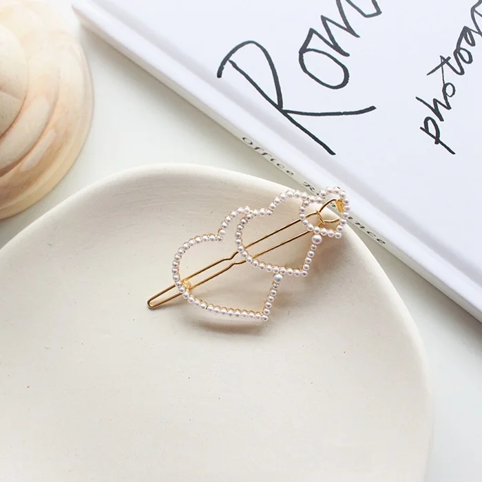 Korea Pearl Geometric Hairpin Women Girls Hair Clip Barrette Hairgrip Headwear Headdress Hair Ornament Accessories Styling Tools
Korea Pearl Geometric Hairpin Women Girls Hair Clip Barrette Hairgrip Headwear Headdress Hair Ornament Accessories Styling Tools