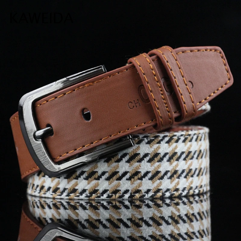 KAWEIDA 2018 Designer Trending Patchwork Men's Genuine Leather Belts Vintage Pin Buckle Belt for Jeans Casual Cinto Kemer Riem
KAWEIDA 2018 Designer Trending Patchwork Men's Genuine Leather Belts Vintage Pin Buckle Belt for Jeans Casual Cinto Kemer Riem