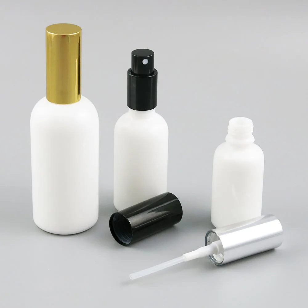 360pcs/lot 30ml 50ml 100ml White Jade Porcelain Bottle With Sprayer 1/3oz 1/2oz Natural White Essential Oil Perfume Contaienrs
360pcs/lot 30ml 50ml 100ml White Jade Porcelain Bottle With Sprayer 1/3oz 1/2oz Natural White Essential Oil Perfume Contaienrs