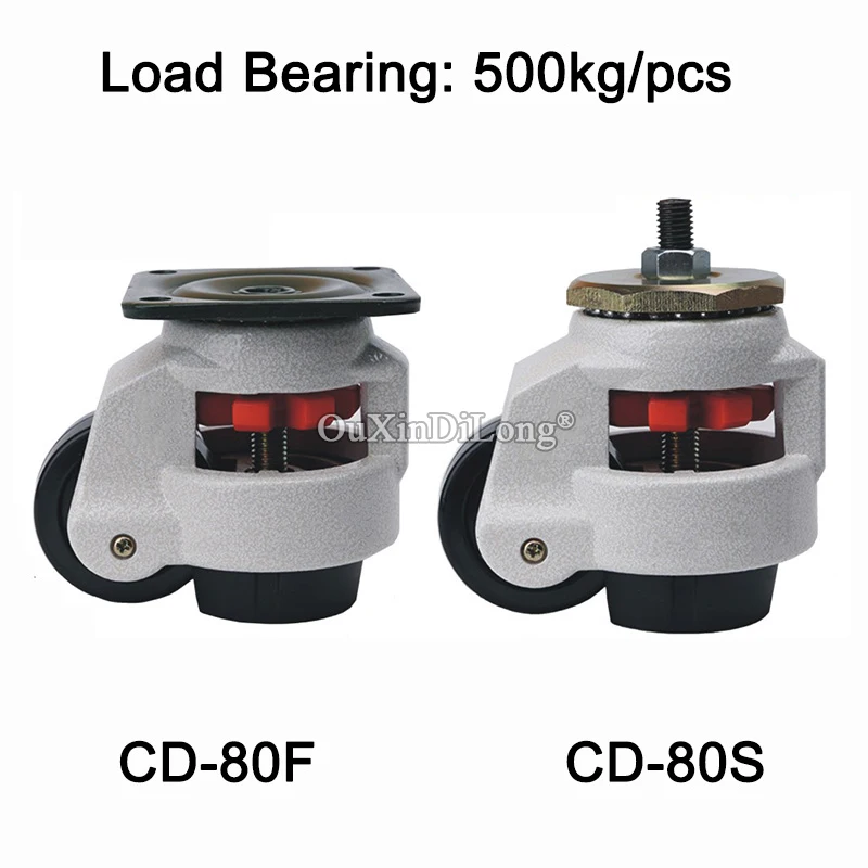 Courier 4PCS Heavy Duty Level Adjustment Industrial Casters Nylon Wheels Mechanical Equipment Castors Wheels Loading 500KG/PCS
Courier 4PCS Heavy Duty Level Adjustment Industrial Casters Nylon Wheels Mechanical Equipment Castors Wheels Loading 500KG/PCS