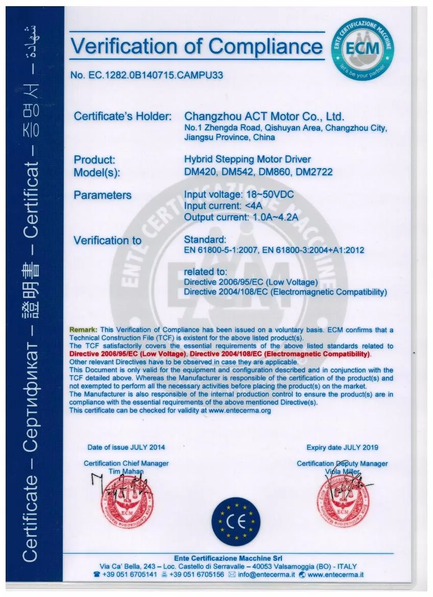 free ship DM542 nema17 or nema23 stepper motor driver 128micsteps,4.2A 18-50VDC CE
free ship DM542 nema17 or nema23 stepper motor driver 128micsteps,4.2A 18-50VDC CE