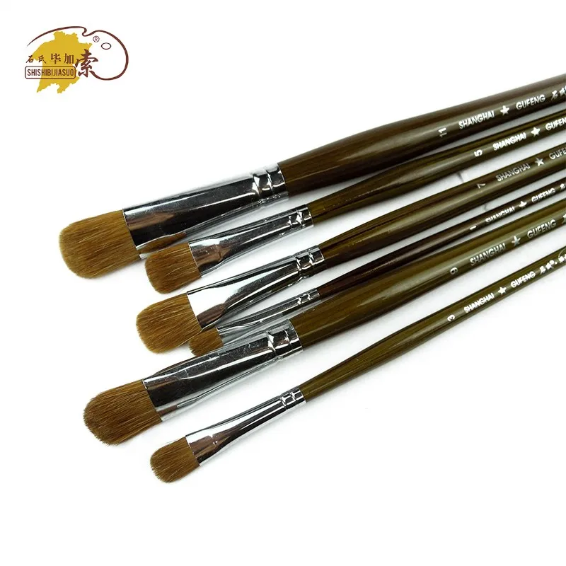 6Pcs Fine Weasel Hair Waterbrush Set Round Head Aritistic Paint Brush For Acrylic Oil Gouach Painting Art Supplies Professional
6Pcs Fine Weasel Hair Waterbrush Set Round Head Aritistic Paint Brush For Acrylic Oil Gouach Painting Art Supplies Professional