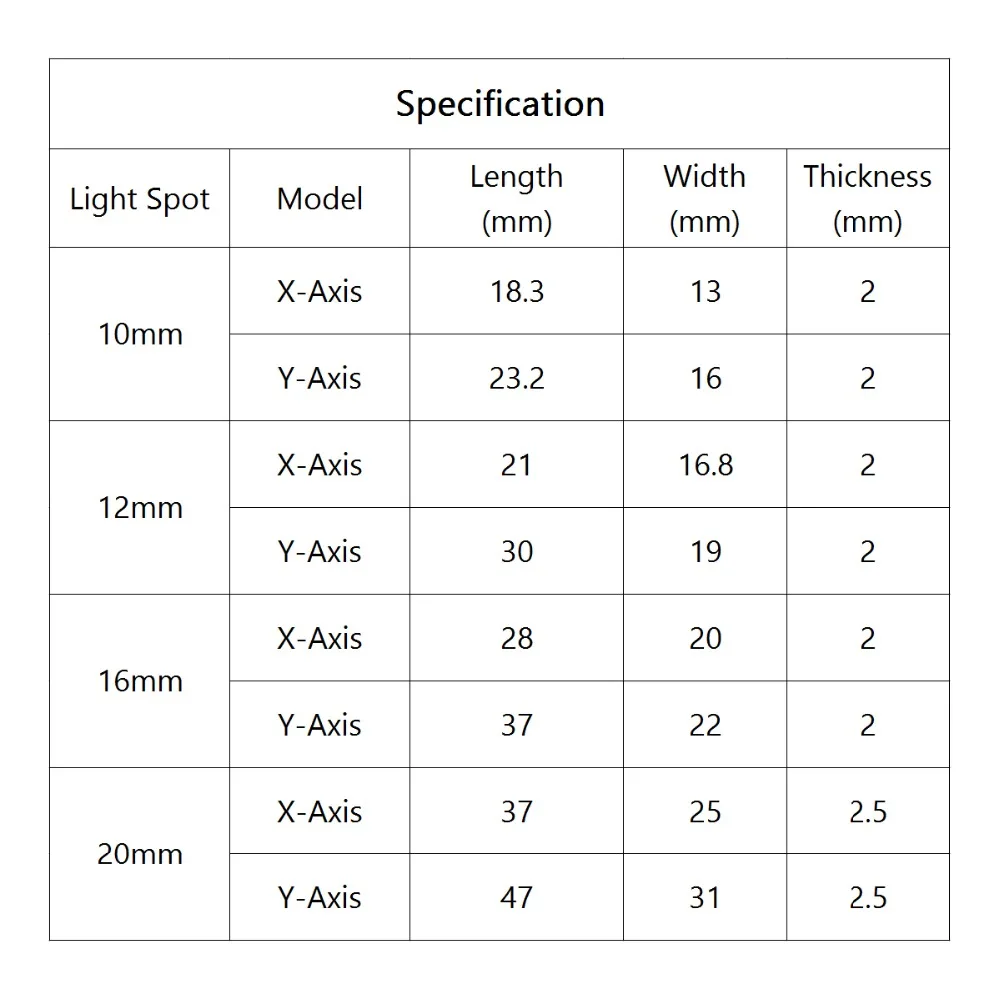 Galvo Scan Head Optics Mirror Quartz X Y Axis for 1064nm Fiber Laser Light Spot Size 10mm 12mm 16mm 20mm 25mm Galvanometer Head
Galvo Scan Head Optics Mirror Quartz X Y Axis for 1064nm Fiber Laser Light Spot Size 10mm 12mm 16mm 20mm 25mm Galvanometer Head