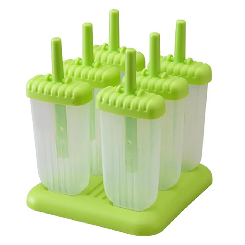 HS050 Creative homemade ice cream Popsicle mold square style Maker Mold Freezer Ice Popsicle Yogurt Ice Cream Frozen 6cells
HS050 Creative homemade ice cream Popsicle mold square style Maker Mold Freezer Ice Popsicle Yogurt Ice Cream Frozen 6cells