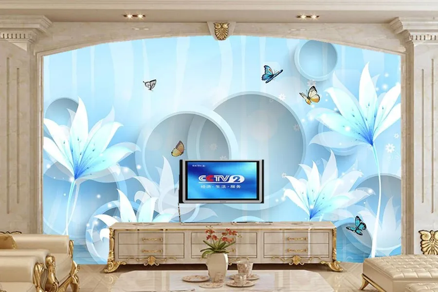 Large murals,dream circle blue rose 3D wallpaper,living room sofa TV wall bedroom wall papers home decor papel de parede
Large murals,dream circle blue rose 3D wallpaper,living room sofa TV wall bedroom wall papers home decor papel de parede