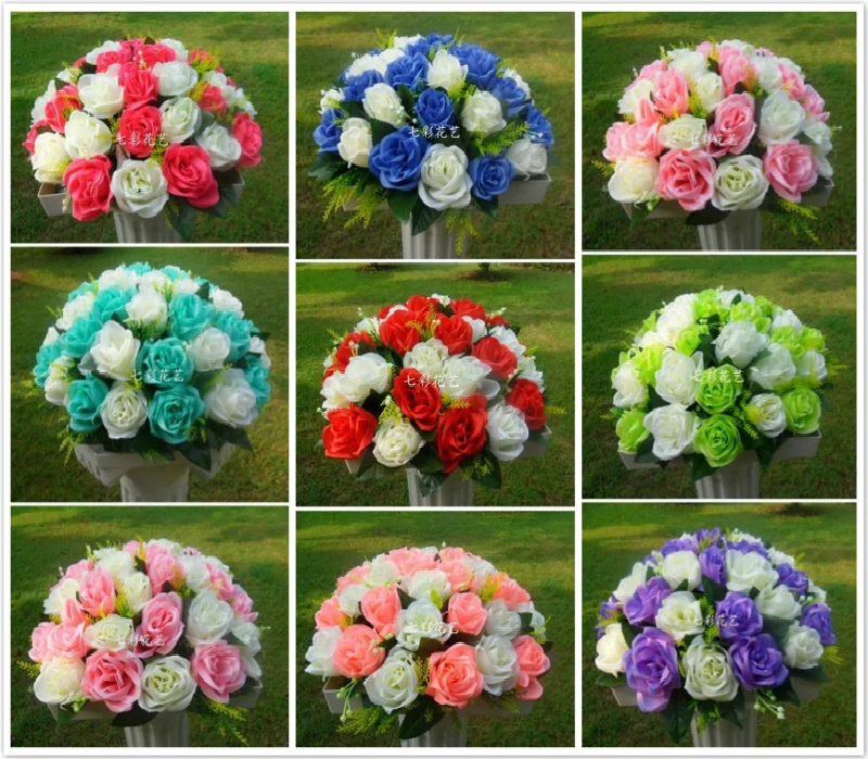 roman pillar flower Wedding fullness rose road led flowers wedding decoration centerpieces artificial flowers 12pcs/lot
roman pillar flower Wedding fullness rose road led flowers wedding decoration centerpieces artificial flowers 12pcs/lot