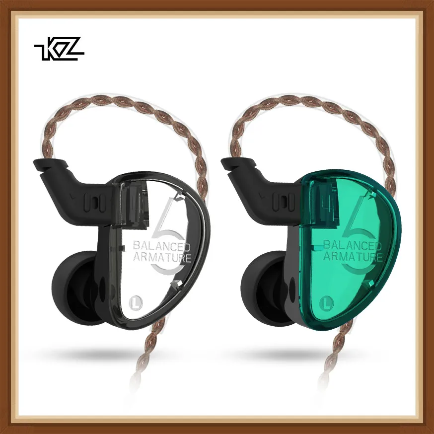 KZ AS06 In Ear Monitor Earphones 3BA Balanced Armature Driver HIFI Bass In Ear Monitor Sport Headset Noise Cancelling Earbuds
KZ AS06 In Ear Monitor Earphones 3BA Balanced Armature Driver HIFI Bass In Ear Monitor Sport Headset Noise Cancelling Earbuds