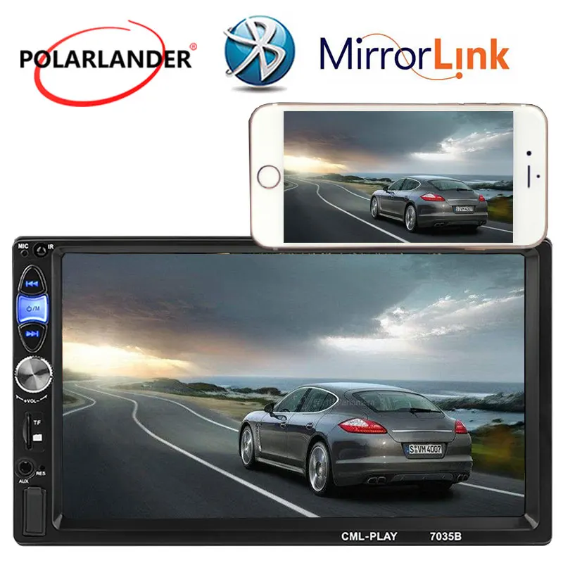 AUX USB TF Bluetooth 2018 New Mirror Link Car Radio Stereo MP5 MP4 12V 7'' Touch Screen Multi-languages 2 Din
AUX USB TF Bluetooth 2018 New Mirror Link Car Radio Stereo MP5 MP4 12V 7'' Touch Screen Multi-languages 2 Din