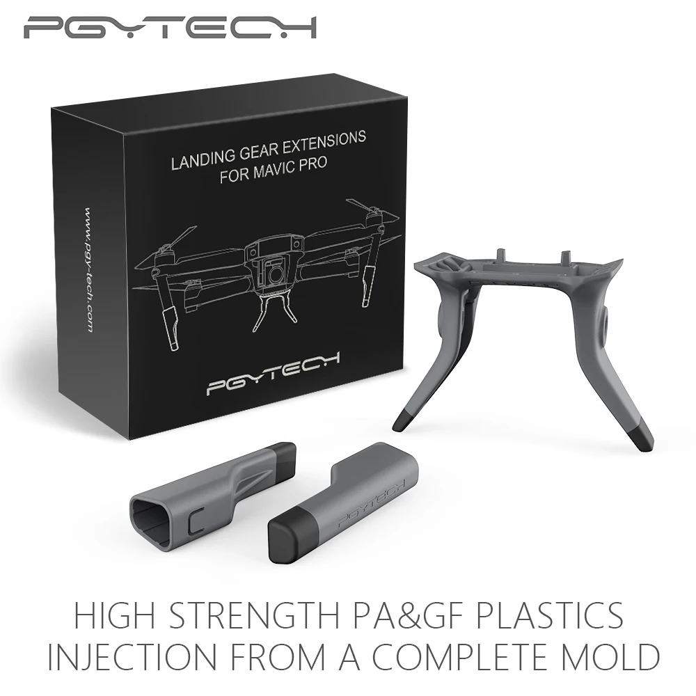 PGY NEW Extended Landing Gear Leg Support Protector Extension Replacement Fit For DJI Mavic Pro drone accessories | Электроника