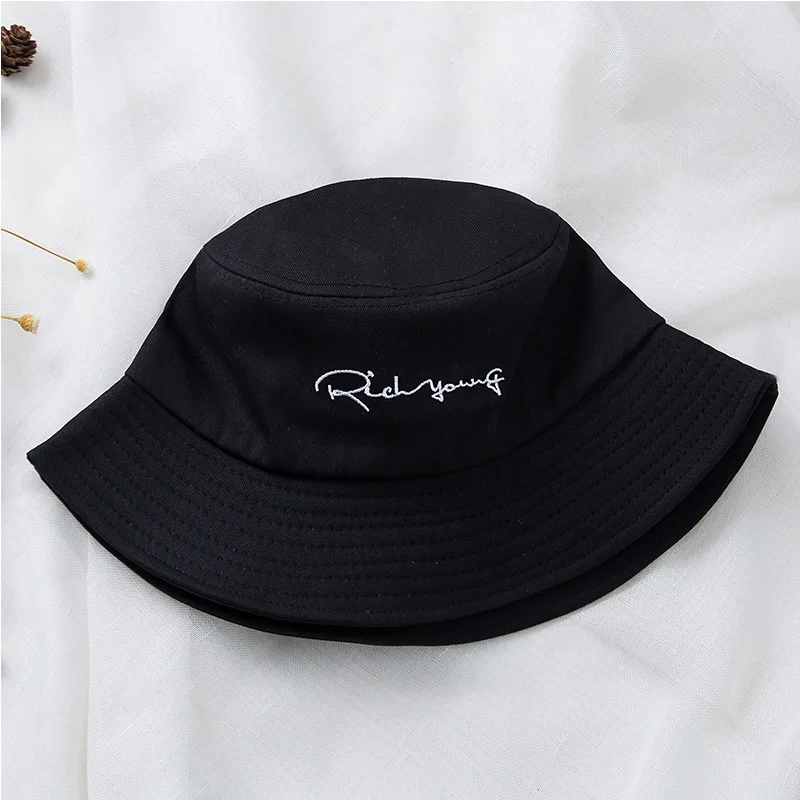 Brand Embroidery Letter Bucket Hat Men Fashion Bob Cap Hip Hop Caps Gorros Men Cotton Bucket Cap Beach Sun Fishing Hat
Brand Embroidery Letter Bucket Hat Men Fashion Bob Cap Hip Hop Caps Gorros Men Cotton Bucket Cap Beach Sun Fishing Hat