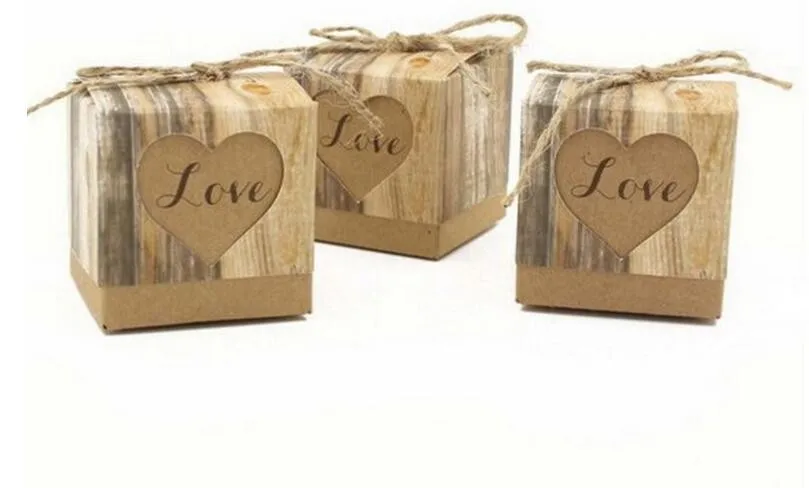 fedex/dhl fast shipping 500pcs Brown Kraft DIY Wedding Favor Candy Box with Burlap Rope Vintage Style
fedex/dhl fast shipping 500pcs Brown Kraft DIY Wedding Favor Candy Box with Burlap Rope Vintage Style