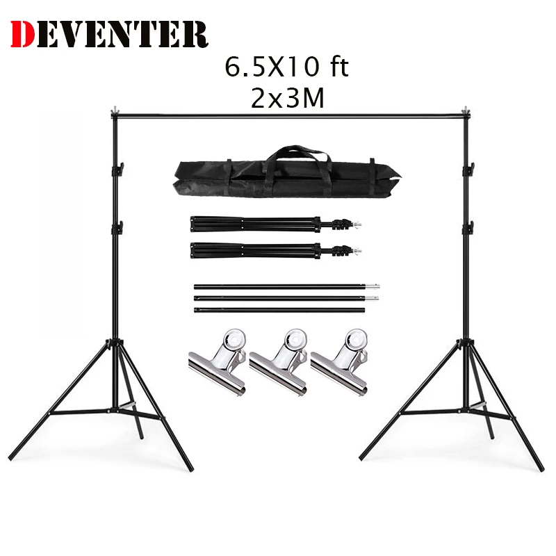 2x3 м фото студия фон стенд фотография видео поддержка системы комплект и 3 шт. 1 6x3