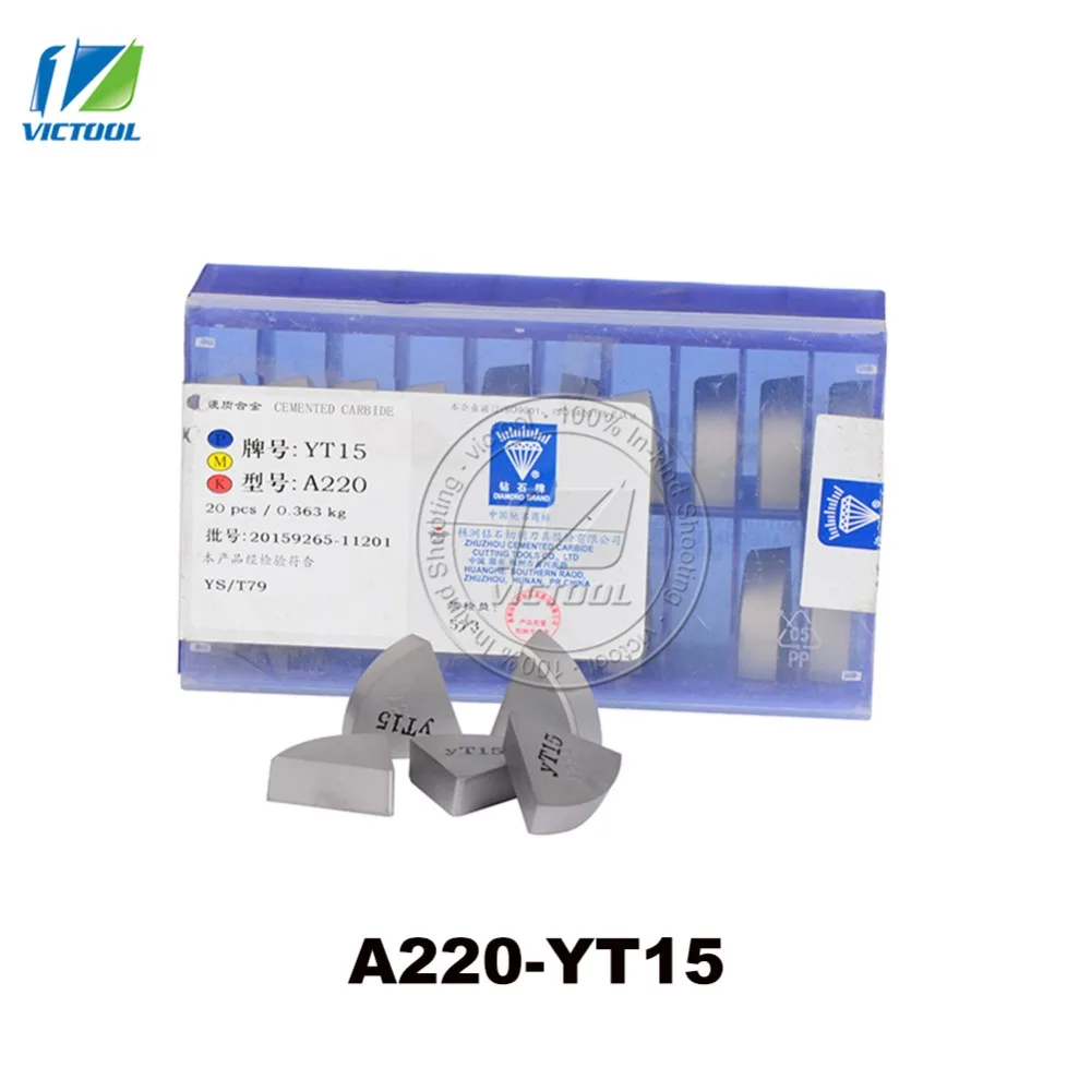 10pcs/lot A220 YT15 tungsten brazed tips High quality indexable inserts for lathe free shipping
10pcs/lot A220 YT15 tungsten brazed tips High quality indexable inserts for lathe free shipping