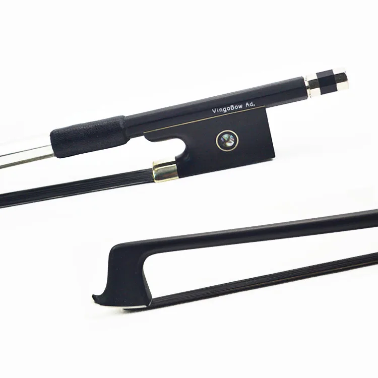 FREE SHIPPING 4/4 Black Carbon Fiber VIOLIN BOW Good Quality Ebony Frog Black Violin Bow Hair 100VB
FREE SHIPPING 4/4 Black Carbon Fiber VIOLIN BOW Good Quality Ebony Frog Black Violin Bow Hair 100VB