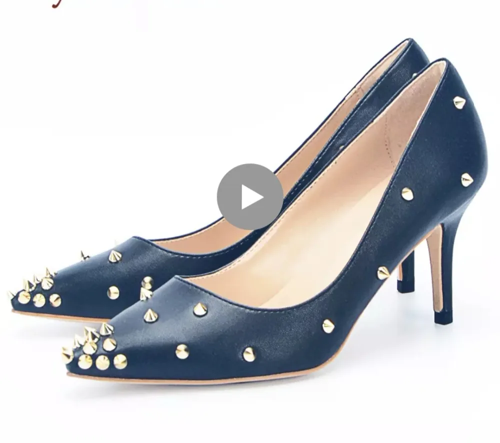 New Arrival Fashion Woman High Heels Pumps lady party Wedding Shoes classic lady white pump Rivet sexy shoes casual heels sexy
New Arrival Fashion Woman High Heels Pumps lady party Wedding Shoes classic lady white pump Rivet sexy shoes casual heels sexy