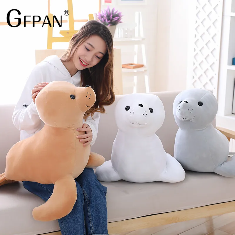 1pc 35cm Kawaii Plush Down Cotton Sea Lion Pillow Cute stuffed Plush Animal Cushion Toys Kids Baby Children Gifts
1pc 35cm Kawaii Plush Down Cotton Sea Lion Pillow Cute stuffed Plush Animal Cushion Toys Kids Baby Children Gifts