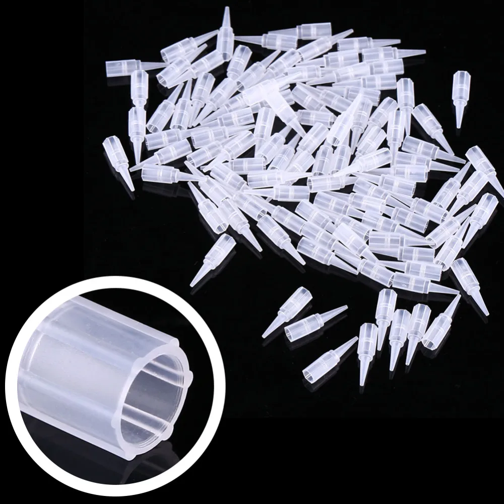 Wholesale 300Pcs Disposable Tattoo Nozzle Tip Caps 3 Types Microblading Pen Needle Tube Plastic Cap 1R 3R 5R Tattoo Accessories
Wholesale 300Pcs Disposable Tattoo Nozzle Tip Caps 3 Types Microblading Pen Needle Tube Plastic Cap 1R 3R 5R Tattoo Accessories
