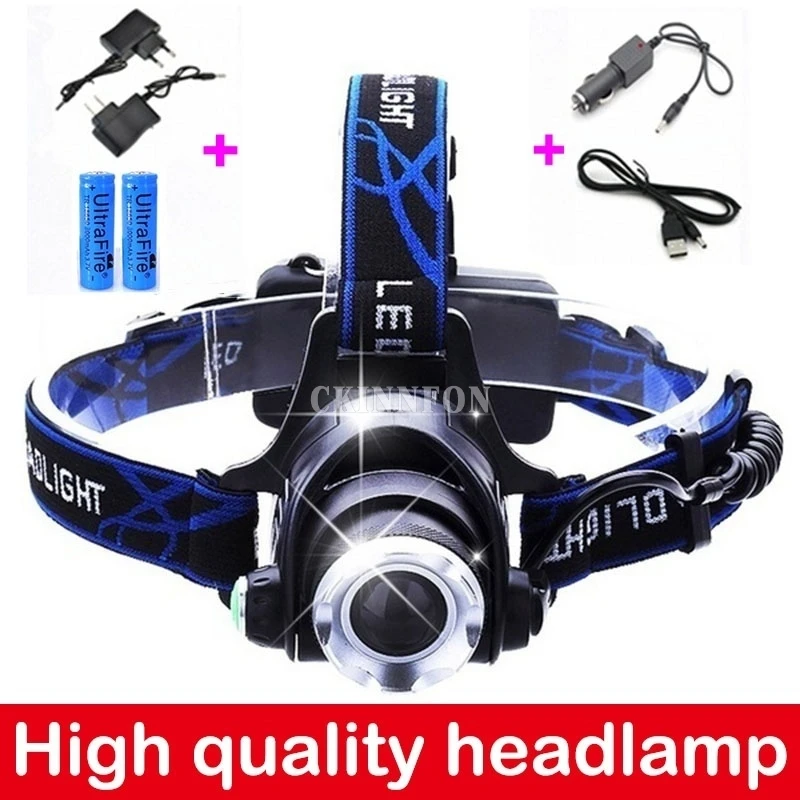 DHL 20Set 3800LM Zoomable T6 LED Headlamp Fishing Headlight Night Torch Lantern Lamp+2x18650 Battery+Charger+USB Charging Cable
DHL 20Set 3800LM Zoomable T6 LED Headlamp Fishing Headlight Night Torch Lantern Lamp+2x18650 Battery+Charger+USB Charging Cable