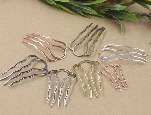 5pcs 46x26mm/65x35mm/49x87mm Retro 4 Teeth Comb Hair Accessories Hairpin Hair Wear Vintage Barrette Jewelry Findings Components
5pcs 46x26mm/65x35mm/49x87mm Retro 4 Teeth Comb Hair Accessories Hairpin Hair Wear Vintage Barrette Jewelry Findings Components