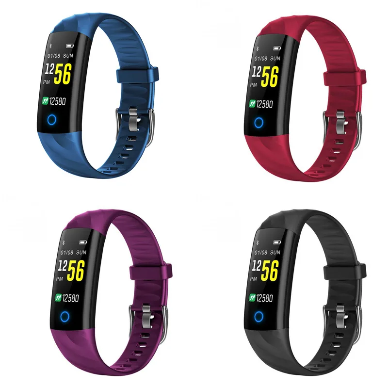 Tinymons S5 Heart Rate Fitness Smart Bracelet Waterproof Blood pressure oxygen Monitor Color Screen Activity Tracker Smartband
Tinymons S5 Heart Rate Fitness Smart Bracelet Waterproof Blood pressure oxygen Monitor Color Screen Activity Tracker Smartband