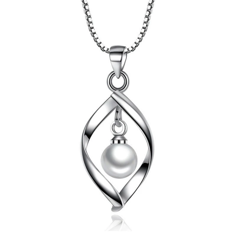 Micro CZ Double Twisted Similated Round Pearl Pendant Necklace For Women Jewelry 45cm Chain
Micro CZ Double Twisted Similated Round Pearl Pendant Necklace For Women Jewelry 45cm Chain