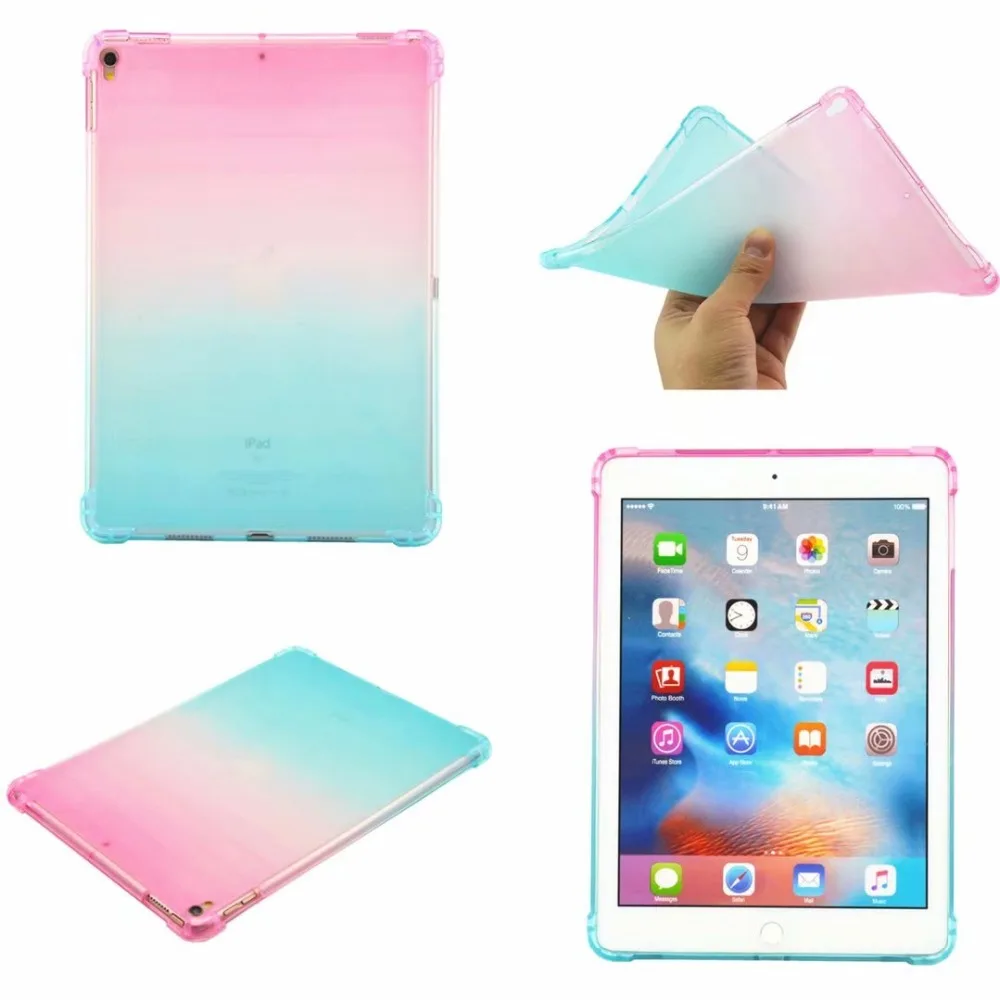 Fashion Soft Silicon TPU Case For Apple iPad Pro 10.5 A1701 2017 10.5 inch Color Coque Shock Proof Tablet Back Case Cover
Fashion Soft Silicon TPU Case For Apple iPad Pro 10.5 A1701 2017 10.5 inch Color Coque Shock Proof Tablet Back Case Cover