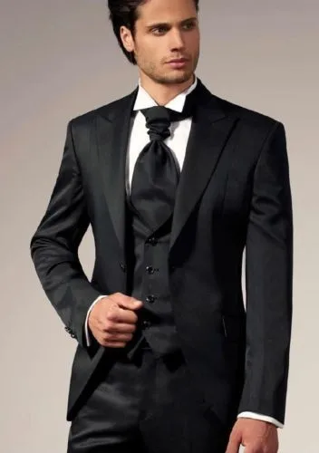 Custom made Top Selling New Custom Mens Black Suits Groom Tuxedos Wedding Best men Suits ( jacket+Pants+tie)
Custom made Top Selling New Custom Mens Black Suits Groom Tuxedos Wedding Best men Suits ( jacket+Pants+tie)