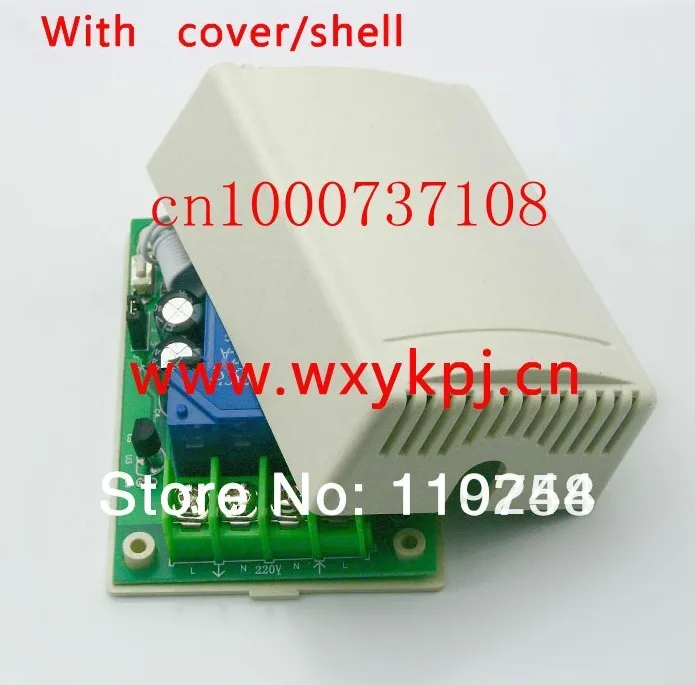 110V RF Wireless Remote Control Switch AC85V-280V 3000W Receiver Transmitter Power Switch 3000M
110V RF Wireless Remote Control Switch AC85V-280V 3000W Receiver Transmitter Power Switch 3000M