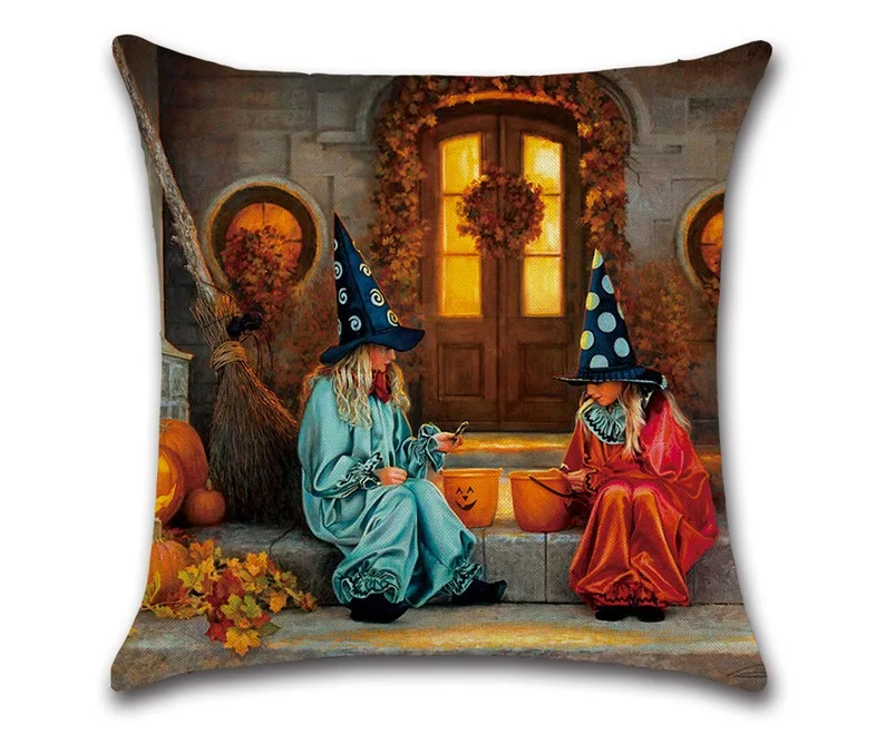 CAMMITEVER Halloween Black Cat Moonnight Cover Decorative Throw Pillow Sofa Home Decor Decorativos Coussin Almofada Cojines
CAMMITEVER Halloween Black Cat Moonnight Cover Decorative Throw Pillow Sofa Home Decor Decorativos Coussin Almofada Cojines
