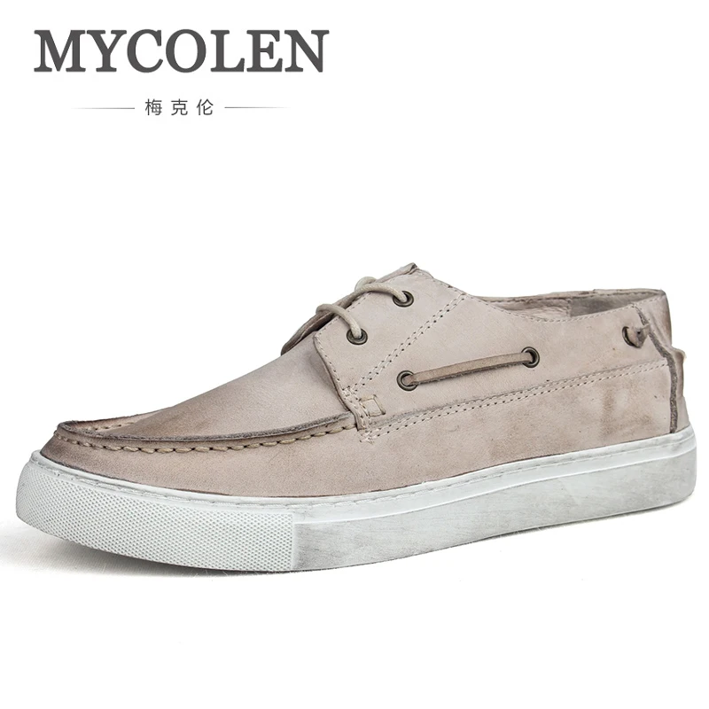 MYCOLEN/Новинка Мужская обувь в минималистском стиле дизайнерская мужская на