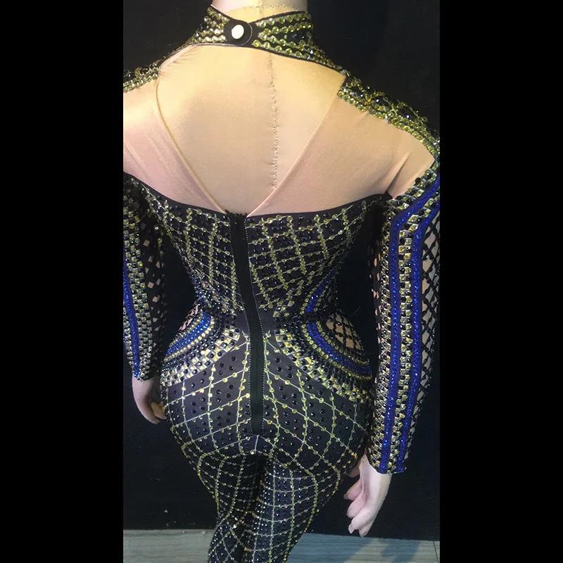 new Women Sexy Stage Big Rhinestones Jumpsuit Glisten Bodysuit Dance Costume Birthday Celebrate Singer Dance Evening Bodysuit
new Women Sexy Stage Big Rhinestones Jumpsuit Glisten Bodysuit Dance Costume Birthday Celebrate Singer Dance Evening Bodysuit