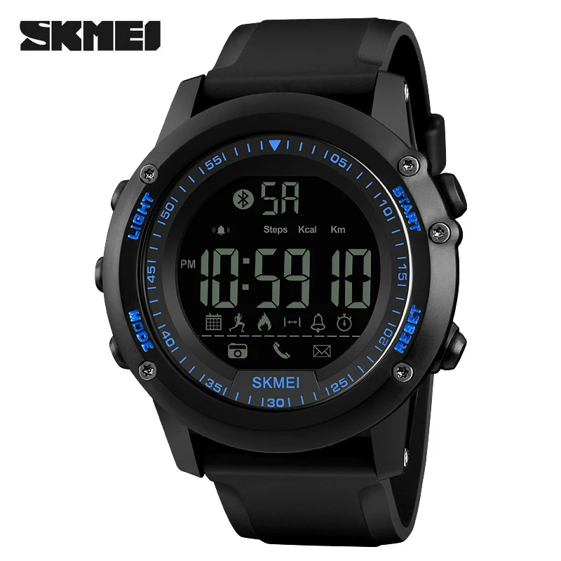 Fashion Smart Watch Wristband SKMEI Brand Pedometer Waterproof Digital Wristwatch Remote Camera Calorie Bluetooth Sports Watches
Fashion Smart Watch Wristband SKMEI Brand Pedometer Waterproof Digital Wristwatch Remote Camera Calorie Bluetooth Sports Watches