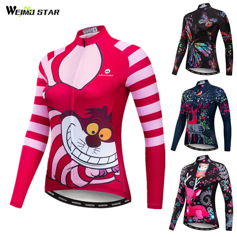 Weimostar 2019 Women Cycling Jersey Long Sleeve mtb Bicycle Clothing Maillot Ciclismo Road Sport Mountain Bike Jersey Cycle Wear
Weimostar 2019 Women Cycling Jersey Long Sleeve mtb Bicycle Clothing Maillot Ciclismo Road Sport Mountain Bike Jersey Cycle Wear