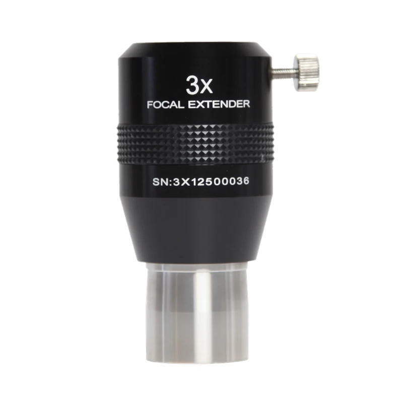 Explore Scientific Telescope 3X Focal Extender 1.25inch Barrel Achromatic Barlow Lens 
Explore Scientific Telescope 3X Focal Extender 1.25inch Barrel Achromatic Barlow Lens