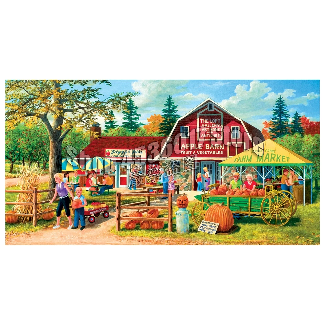 Harvest Market Full Diamond Embroidery 5D Diy Diamond Painting Cross Stitch Farm Fall Landscape Mosaic Pattern Rhinestones
Harvest Market Full Diamond Embroidery 5D Diy Diamond Painting Cross Stitch Farm Fall Landscape Mosaic Pattern Rhinestones