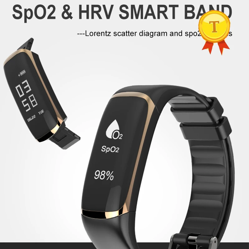 2018 new HRV Smart band sp02 anaysis smart wristband support heart rate monritor whatsapp message email push smart band for s6
2018 new HRV Smart band sp02 anaysis smart wristband support heart rate monritor whatsapp message email push smart band for s6