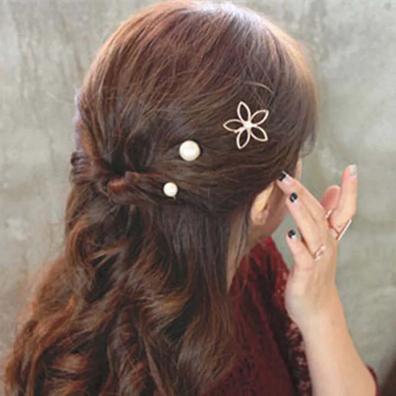 3Pcs! Charm Simulate Pearl Hairpins Hollow flower Hair Clip Barrette Women Girls Fashion Wedding Party Hair Accessories Gift
3Pcs! Charm Simulate Pearl Hairpins Hollow flower Hair Clip Barrette Women Girls Fashion Wedding Party Hair Accessories Gift