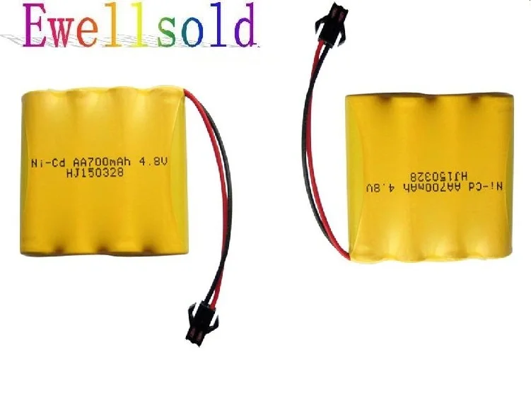 Ewellsold R/C car R/C tank R/C boat R/C toys 4.8V 700mAh Ni-CD AA battery