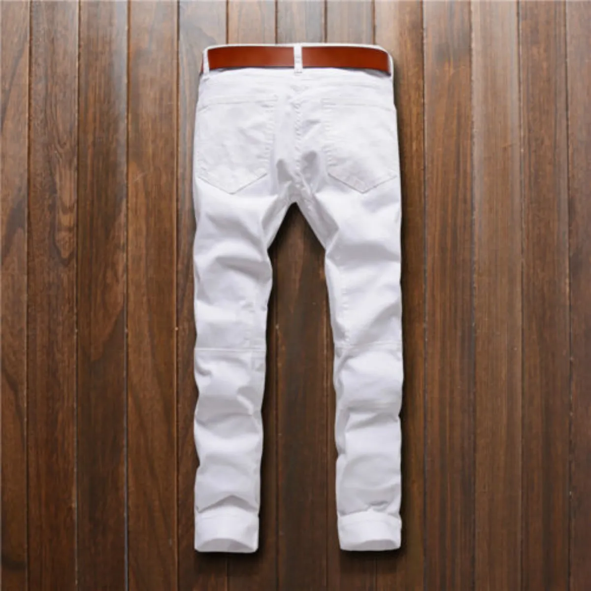 Pants Elastic Men 2018 Ripped Skinny Solid Casual Zipper Slim Fit Button Pockets Long Pants Trousers
Pants Elastic Men 2018 Ripped Skinny Solid Casual Zipper Slim Fit Button Pockets Long Pants Trousers