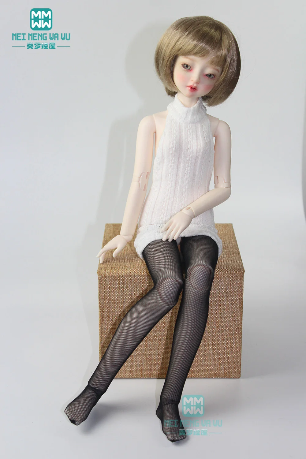 Accessories for doll fits 43cm 1/4 BJD doll clothes fashion halter sweater, long leg socks
Accessories for doll fits 43cm 1/4 BJD doll clothes fashion halter sweater, long leg socks