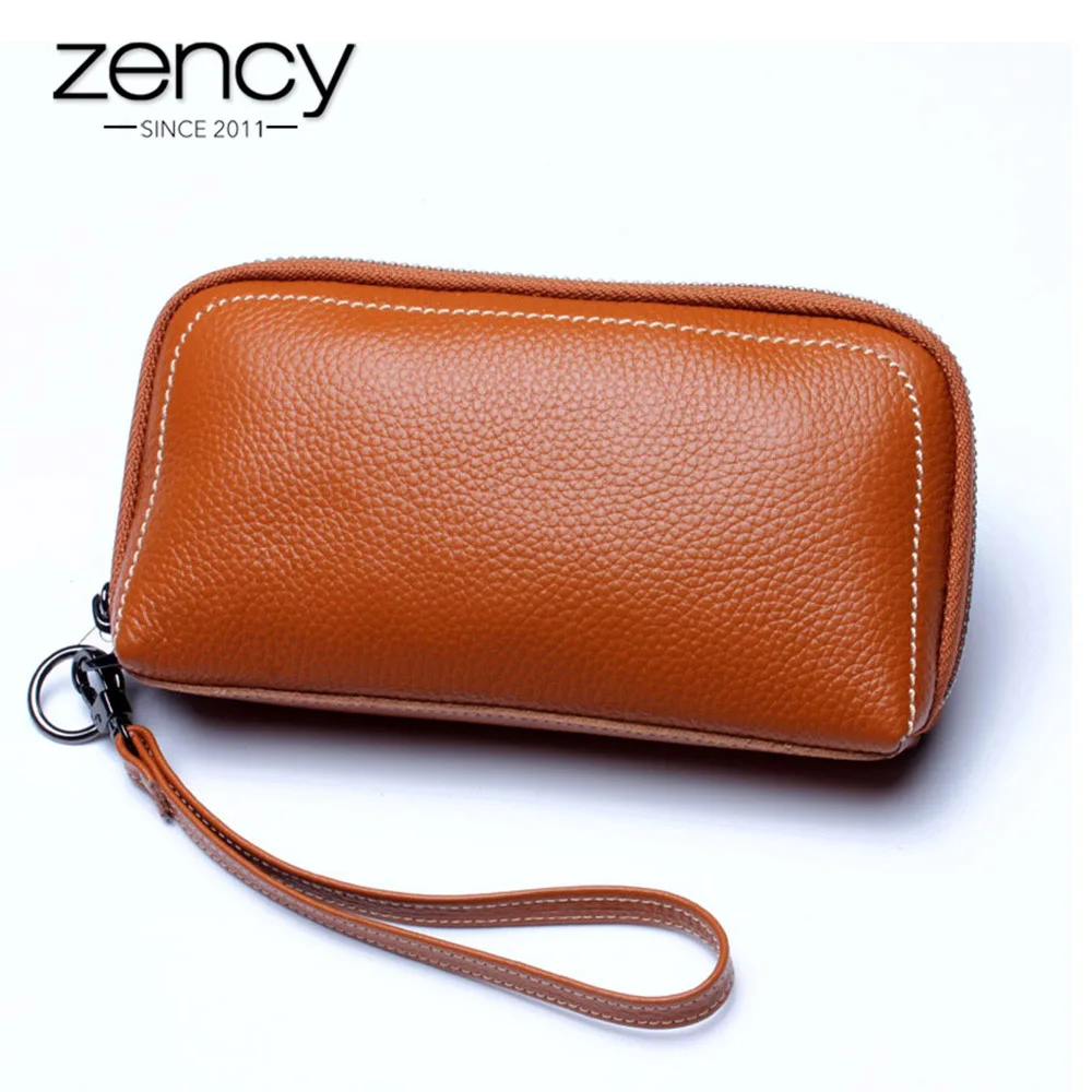 6 Colors Fashion Female Purse 100% Genuine Leather Excellent Quality Women Clutch Bag European and American Style Wristlets Bags
6 Colors Fashion Female Purse 100% Genuine Leather Excellent Quality Women Clutch Bag European and American Style Wristlets Bags
