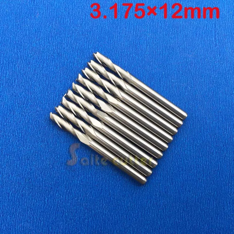 10 pcs 3.175mm Carbide endmill double flute spiral CNC router bits 12mm 1/8'' Free Shipping
10 pcs 3.175mm Carbide endmill double flute spiral CNC router bits 12mm 1/8'' Free Shipping