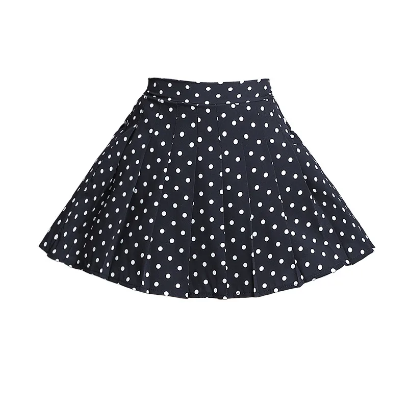 2020 Summer New Arrival Korean Vintage Dot Printed Pleated Skirt High Waist Mini Skirt 4 Colors Available Summer Skirts Womens
2020 Summer New Arrival Korean Vintage Dot Printed Pleated Skirt High Waist Mini Skirt 4 Colors Available Summer Skirts Womens