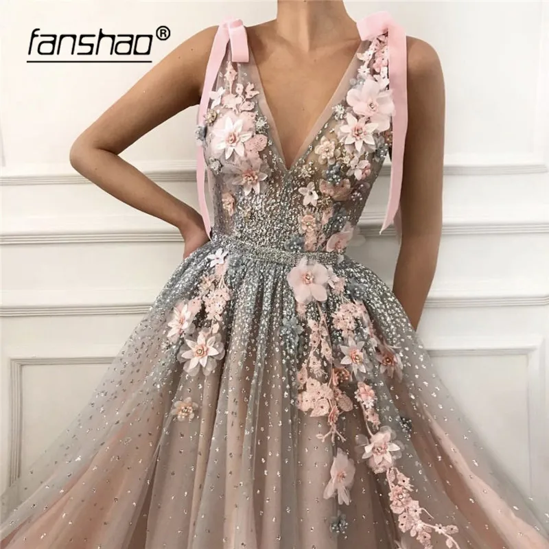 Muslim Evening Dresses V-Neck Flowers Bow vestidos de festa Dubai Saudi Arabic Evening Gown Prom Dress
Muslim Evening Dresses V-Neck Flowers Bow vestidos de festa Dubai Saudi Arabic Evening Gown Prom Dress
