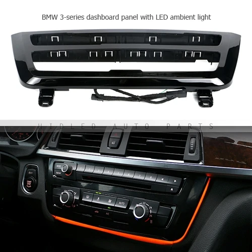 1 Set Dashaboard Panel with Dual Colors LED Atmosphere Lamp For BMW 3-series F30 F35 Cars
1 Set Dashaboard Panel with Dual Colors LED Atmosphere Lamp For BMW 3-series F30 F35 Cars