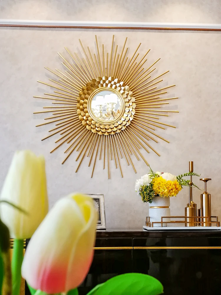European sunglasses wall hanging decoration restaurant light luxury wall mirror wrought iron decorative mirror background wall
European sunglasses wall hanging decoration restaurant light luxury wall mirror wrought iron decorative mirror background wall
