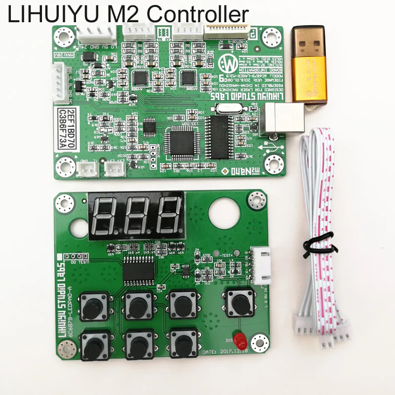 CO2 Laser Rubber Stamp Engraving K40 LIHUIYU M Mother Main Board + Control Panel + Dongle B System Engraver Cutter DIY 3020 3040
CO2 Laser Rubber Stamp Engraving K40 LIHUIYU M Mother Main Board + Control Panel + Dongle B System Engraver Cutter DIY 3020 3040