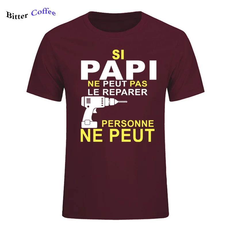 Si Papi Ne Peut Pas Le Rparer Personne Ne Peut Print T Shirt Men Short sleeve O Neck Cool Design T-shirt 2021 Summer Novelty
Si Papi Ne Peut Pas Le Rparer Personne Ne Peut Print T Shirt Men Short sleeve O Neck Cool Design T-shirt 2021 Summer Novelty