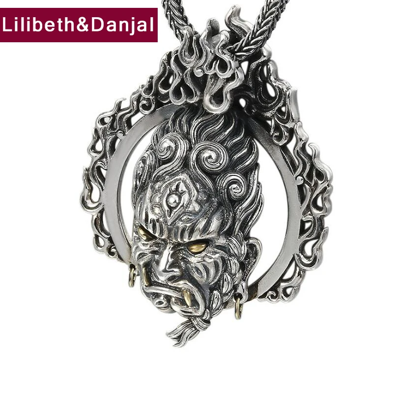 2019 Hiphop Buddha Immobile king Pendant 100% 925 Sterling Silver Men Women Wedding Necklace Pendant Jewelry sieraden maken P29
2019 Hiphop Buddha Immobile king Pendant 100% 925 Sterling Silver Men Women Wedding Necklace Pendant Jewelry sieraden maken P29